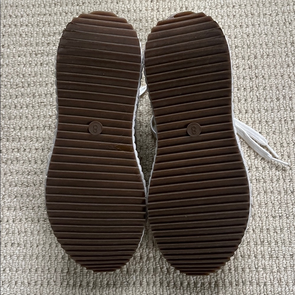 Universal Thread White Woven Platform Sneakers - image 2